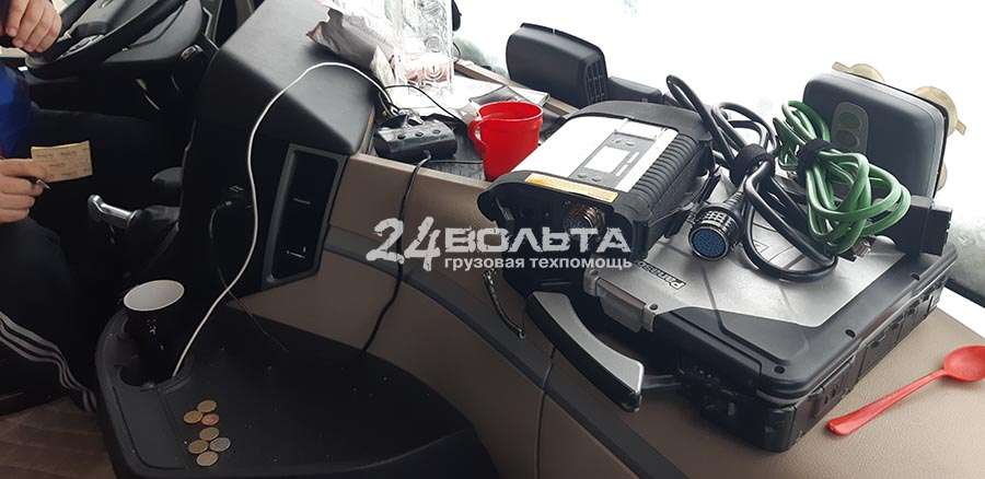 Не крутит стартер Мерседес Актрос