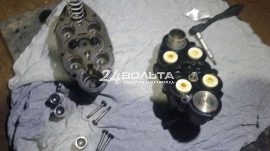 Ремонт пневмосистемы полуприцепа